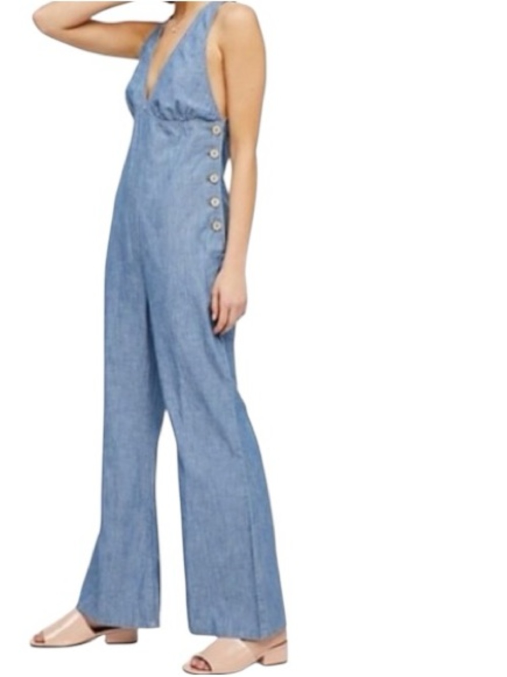 Free People JEAN DANCE ALL NIGHT ONE PIECE